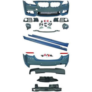 Kit Pare Chocs Avant Arrière Et Bas De Caisse Bmw Série 5 (F10) Look M-Technic De 2010 À 2013 - Pièces auto Maroc