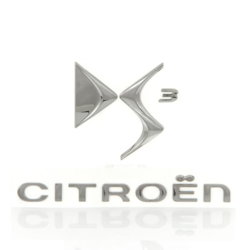 Logo Hayon Arrière Citroen Ds3 2010 - Pièces auto Maroc