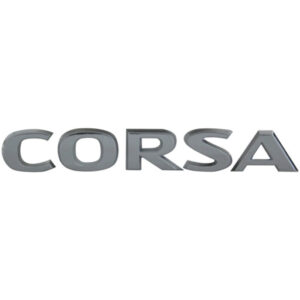 Logo Hayon Arrière Opel Corsa Droit 2006 - Pièces auto Maroc