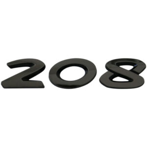Logo Hayon Arrière Peugeot 208 2012 - Pièces auto Maroc