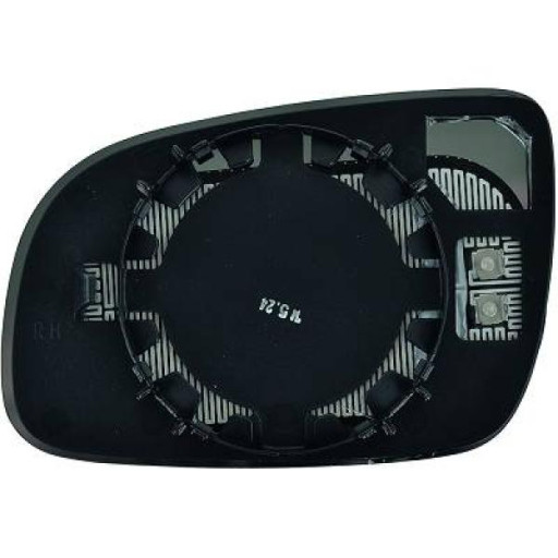 Miroir (Convexe) De Rétroviseur Coté Droit Volkswagen Polo (6N2) De 1999 À 2005 - Pièces auto Maroc