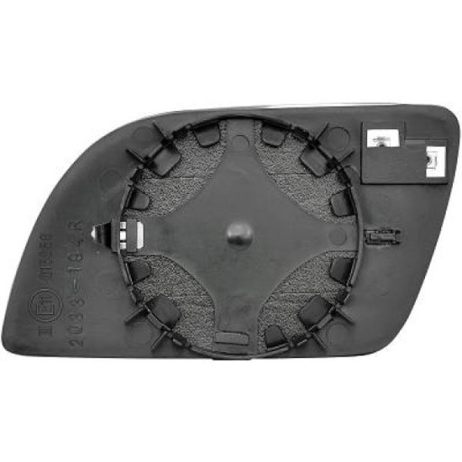 Miroir (Convexe) De Rétroviseur Coté Droit Volkswagen Polo (9N 9A4) De 2001 À 2005 - Pièces auto Maroc