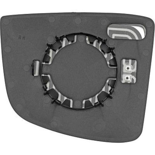 Miroir Glace Rétroviseur Droit Convexe Fiat Doblo 2010 à 2015 - Pièces auto Maroc