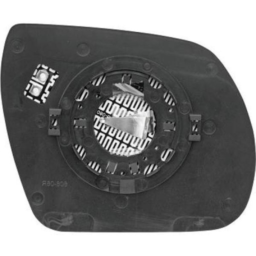 Miroir Glace Rétroviseur Gauche Chauffé Convexe Hyundai Santa Fe 2010 à 2011 - Pièces auto Maroc