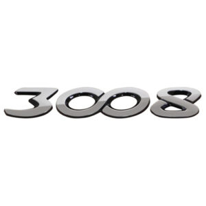 Monogramme Hayon Peugeot 3008 2016 - Pièces auto Maroc