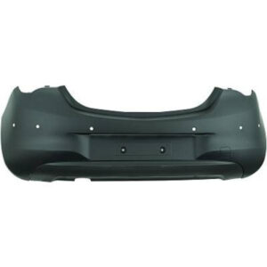 Pare Chocs Arrière 6 Trous À Peindre Opel Corsa E 2005 Trg. 2015 à 2019 - Pièces auto Maroc