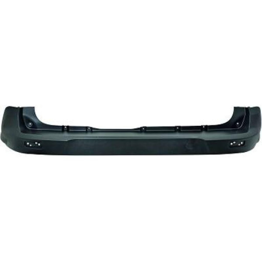 Pare Chocs Arrière Noir Ford Transit De 2013 Jusqu'à la phase suivante - Pièces auto Maroc