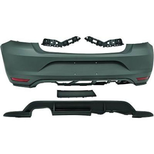 Pare Chocs Arrière Tuning Volkswagen Polo (6C, 6R) De 2014 Jusqu'à la phase suivante - Pièces auto Maroc