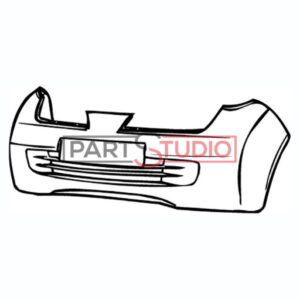 Pare Chocs Avant À Peindre (Sans Antib) Nissan MicrÀ 2003 - Pièces auto Maroc