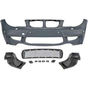 Pare Chocs Avant Bmw Série 1 M Sport (E81, E82, E88) De 2004 À 2011 (Lave Phare Et Radar) - Pièces auto Maroc