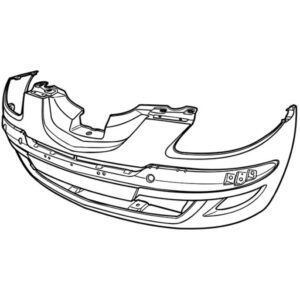 Pare Chocs Avant Lancia Y 03 - Pièces auto Maroc