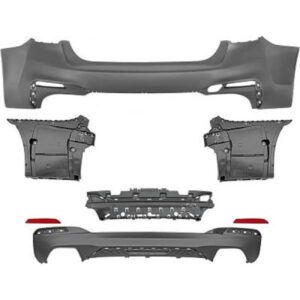 Pare Chocs Type Sport-Performance Arrière Type Sport Bmw 5-Reihe (G1931) 2017 à 2020 - Pièces auto Maroc