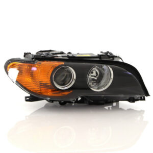 Phare Avant Droit Bmw E46 Coupe Feu Orange - Fond Noir 03 - Pièces auto Maroc
