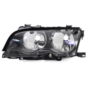 Phare Avant Gauche Bmw Serie 3 E46 Coupe Fond Noir 01 - Pièces auto Maroc