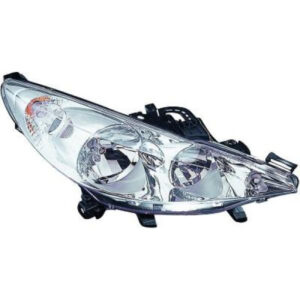 Phare Droit H7/ H1 Peugeot 207 2009 à 2012 - Pièces auto Maroc