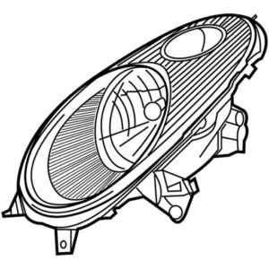Phare Droit Nissan Micra K12 2003 - Pièces auto Maroc