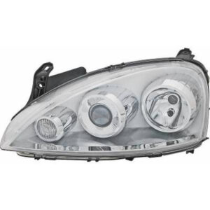 Phare Principal Gauche H7/H7 Opel Corsa C De 2004 À 2006 - Pièces auto Maroc