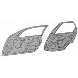 Porte Carrosserie Avant Gauche 3 Portes Ford Focus 1 De 1998 À 2004 - Pièces auto Maroc