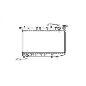 Radiateur Refroidissement Du Moteur 320 X 528 Pour Boite Manuel De 1995 À 2000 - Pièces auto Maroc