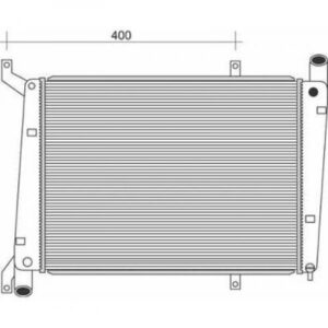 Radiateur Refroidissement Du Moteur 440 X 330 X 26 De 1999 À 2000 - Pièces auto Maroc