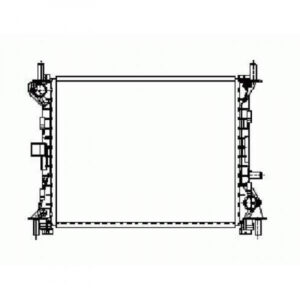 Radiateur Refroidissement Du Moteur 448 X 348 X 16 [Mm] De 1998 Jusqu'à la phase suivante - Pièces auto Maroc