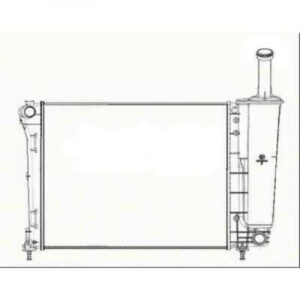 Radiateur Refroidissement Du Moteur 480 X 414 X 18 Pour Boite Manuel De 2007 Jusqu'à la phase suivante - Pièces auto Maroc