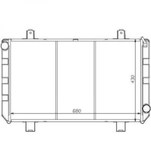 Radiateur Refroidissement Du Moteur 535 X 357 Pour Boite Manuelle De 1994 À 1935 - Pièces auto Maroc
