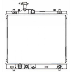 Radiateur, Refroidissement Du Moteur 540 X 400 De 2010 Jusqu'à la phase suivante - Pièces auto Maroc