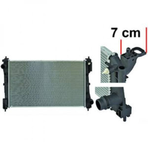 Radiateur Refroidissement Du Moteur 620 X 395 X 27 Pour Boite Manuelle De 2005 Jusqu'à la phase suivante - Pièces auto Maroc