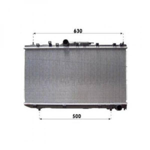 Radiateur Refroidissement Du Moteur 698 X 375 X 26 De 1999 Jusqu'à la phase suivante - Pièces auto Maroc