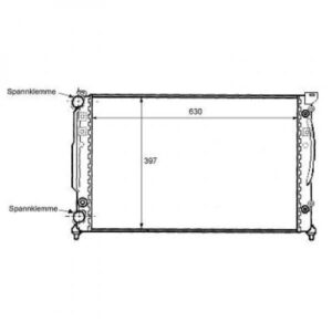 Radiateur Refroidissement Du Moteur Boite Auto De 1994 À 2001 - Pièces auto Maroc