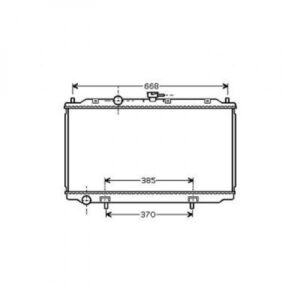 Radiateur Refroidissement Du Moteur Boite Manuelle De 2000 Jusqu'à la phase suivante - Pièces auto Maroc