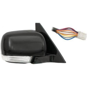 Rétroviseur Droit Noir Avec Feu De Clignotant (Led) Mitsubishi Pajero Iv 2007 à 2012 - Pièces auto Maroc