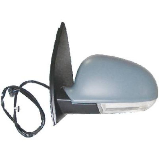 Rétroviseur Extérieur Gauche Convexe Volkswagen Golf 5 De 2003 À 2008 - Pièces auto Maroc