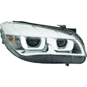 Set De Deux Phares Principaux Chrome Limpide Bmw X1 (E84) De 2011 À 2014 - Pièces auto Maroc