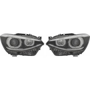 Set De Deux Phares Principaux Circulation À Gauche Ou À Droite: Pour Circulation À Droite H7 Bmw Série 1 (F20, F22, F23, F87) De 2011 À 2015 - Pièces auto Maroc