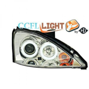 Set De Deux Phares Principaux H1/H1 Chrome Ford Focus 1 De 1998 À 2000 - Pièces auto Maroc