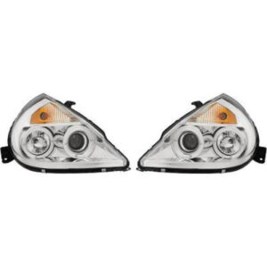 Set De Deux Phares Principaux H1/H1 Chrome Ford KÀ 2001 (Rb) De 1997 Jusqu'à la phase suivante - Pièces auto Maroc