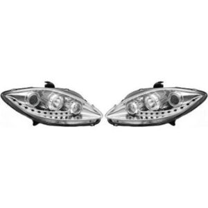 Set De Deux Phares Principaux H1/H1 Chrome Seat Altea De 2004 À 2009 - Pièces auto Maroc