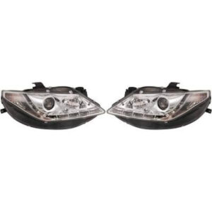 Set De Deux Phares Principaux H1/H1 Chrome Seat IbizÀ 2005 De 2008 À 2012 - Pièces auto Maroc