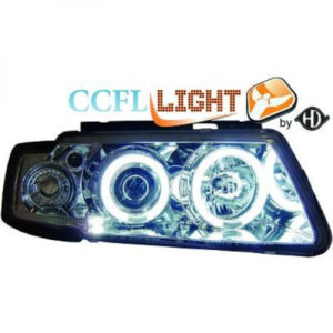 Set De Deux Phares Principaux H1/H1 Chrome Volkswagen Passat De 1997 À 2000 - Pièces auto Maroc