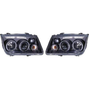 Set De Deux Phares Principaux H1/H1/H3 Avec Correcteur Volkswagen Bora De 1998 À 2005 - Pièces auto Maroc
