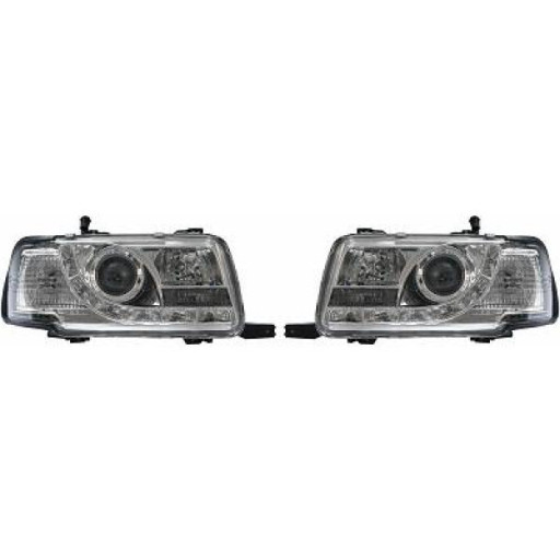 Set De Deux Phares Principaux H1/H1 Limpide Audi 80 De 1991 À 1994 - Pièces auto Maroc