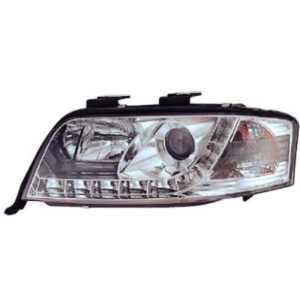 Set De Deux Phares Principaux H1/H1 Limpide Audi A6 De 2001 À 2004 - Pièces auto Maroc