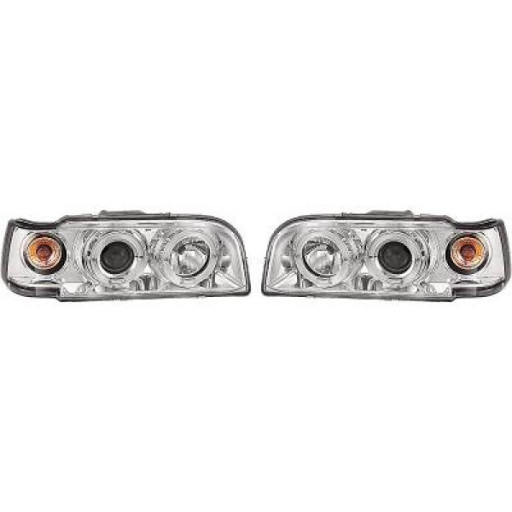 Set De Deux Phares Principaux H1/H1 Limpide Volvo 850 De 1992 À 1997 - Pièces auto Maroc