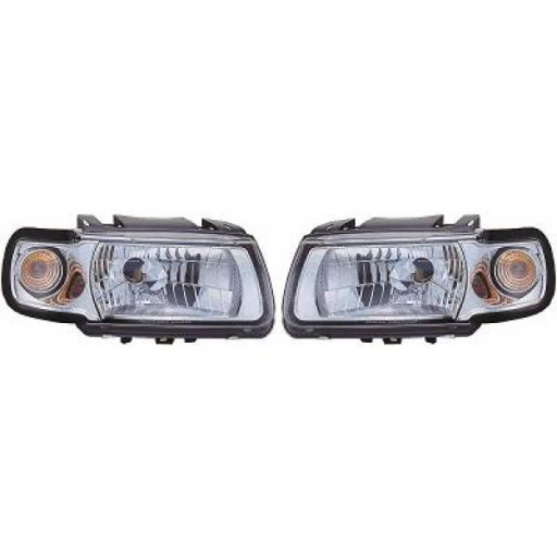 Set De Deux Phares Principaux H1/H1 Manuel Volkswagen Polo (6N1) De 1995 À 1998 - Pièces auto Maroc