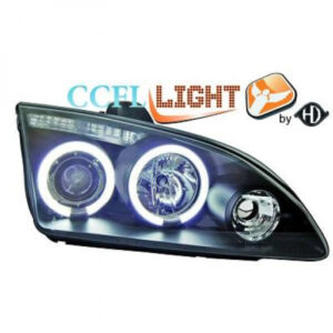 Set De Deux Phares Principaux H1/H1 Noir Ford Focus 2 De 2004 Jusqu'à la phase suivante - Pièces auto Maroc