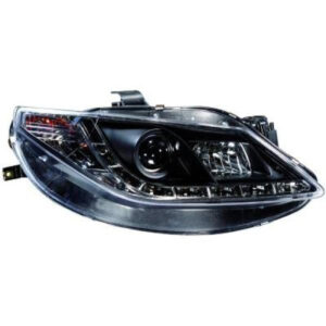 Set De Deux Phares Principaux H1/H1 Noir Seat IbizÀ 2005 De 2008 À 2012 - Pièces auto Maroc