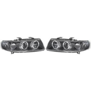 Set De Deux Phares Principaux H1/H1 Noir Seat Leon 1 De 1999 À 2005 - Pièces auto Maroc