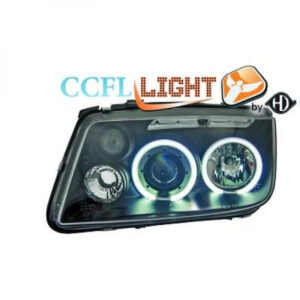 Set De Deux Phares Principaux H1/H1 Noir Volkswagen Bora De 1998 À 2005 - Pièces auto Maroc